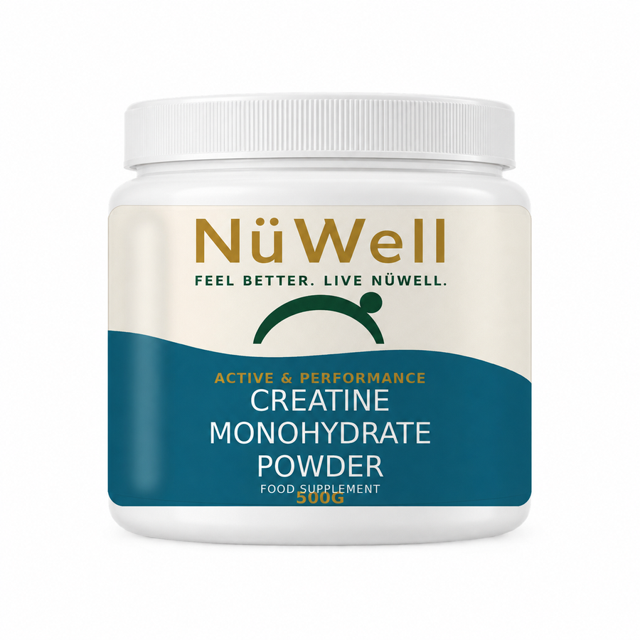 NÜWELL Creatine Monohydrate Powder supplement